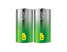 Элемент питания GP LR14 Super Alkaline 14A 2шт (упак) C (батарейка) картинка 